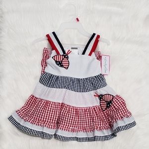 Red, White & Blue Dress